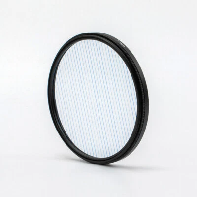 Streak Blue Anamorphic Special Effects Lens Flare Filter BrushedLight for Camera - Image 1 of 4