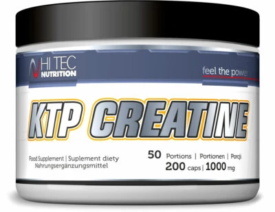 Hi Tec Nutrition - KTP Creatine - 100% Creatin Monohydrat - 200 Kapseln