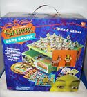 Shrek Game Castle 8 Board Games Checkers Dominoes Cards & More New In Box