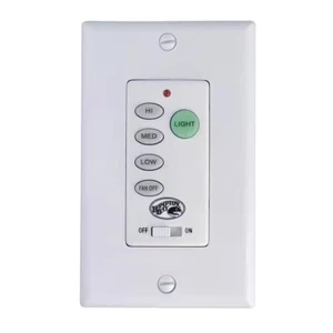 Hampton Bay Ceiling Fan Wall Control Kit Fan Speed Light Operation Wall Switch - Picture 1 of 2