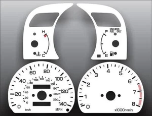 White Face Gauges for 1990-1991 Subaru Legacy Non-Turbo - Foto 1 di 4
