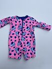 Girls size 1 Disney MINNIE MOUSE pink Long sleeve Swimsuit bathers UPF50+ NEW 