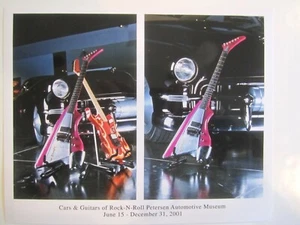 CARS & GUITARS OF ROCK-N-ROLL PRESS PHOTO - 2001 - Picture 1 of 1