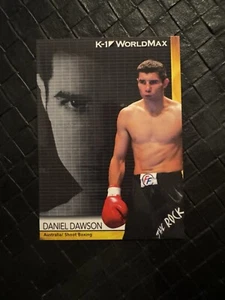 Tarjeta Daniel Dawson Australia Shoot Boxing K-1 World Gp de Japón época 2008 - Imagen 1 de 2