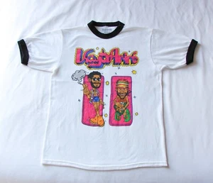 Men's Kaytramine Kaytranada & Amine White Graphic Print Concert Tour T Shirt M - Picture 1 of 6