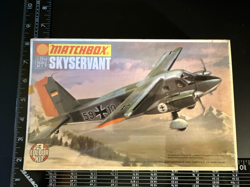 Vintage Matchbox Dornier Skyservant 1/72 scale Sealed HR73 - Image 1 of 2