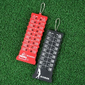 18 trous compteur de coups de golf score de golf comptage pratique entraînement indicateur - Photo 1/20