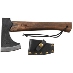 Fox Outdoor Axe Viking With Wooden Handle Camping Survival Bushcraft Axe Spax - Picture 1 of 4