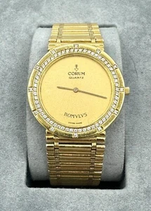 Corum Damenuhr "ROMVLVS" Gold und Diamanten - Bild 1 von 8