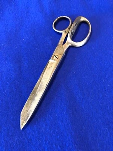 Vintage Wiss Inlaid no 38 Scissors Chrome color 8" - Picture 1 of 8