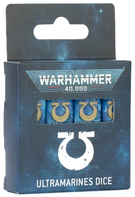 Ultramarines 骰子 (2025) - 战锤 40k 太空海军陆战队 Adeptus Astartes YHP — 第 1/3 张图片