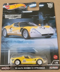Hot Wheels 2022 - '69 ALFA Romeo 33 STRADALE - Exotic Envy - Car Culture - 1/5 - - Picture 1 of 1