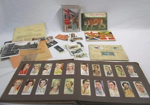Vintage Cigarette Card Collection Mixed Lot Albums and Loose Cards - Picture 1 of 11