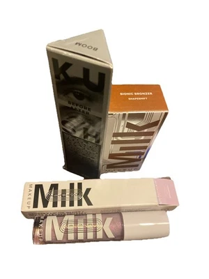 Milk Makeup Bionic Bronzer Shapeshift & Mascara plus lipgloss! - Image 1 of 4