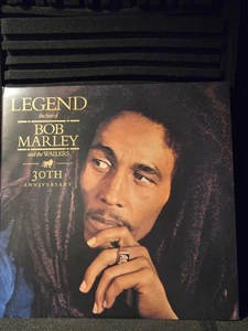 Bob Marley Legend 30th Anniversary 2LP Rasta Splatter Colored Vinyl Set - Picture 1 of 4