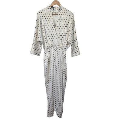 Monique Lhuillier шелк платье женщин Sz 6 белый бабочка Midi искусственного надежном без ремня - Изображение 1 из 4