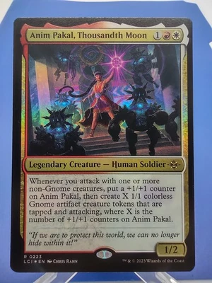 MTG Foil Anim Pakal, Thousandth Moon NM Lost Caverns Of Ixalan # 0223 - Image 1 of 2