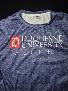 Mens Medium Duquesne University Alumni Sweatshirt Blue - Picture 1 of 13