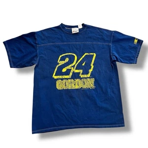 Camiseta De Colección Jeff Gordon 24 Azul Y Amarillo Nascar Chase Auténtica Años 90 XL - Imagen 1 de 6