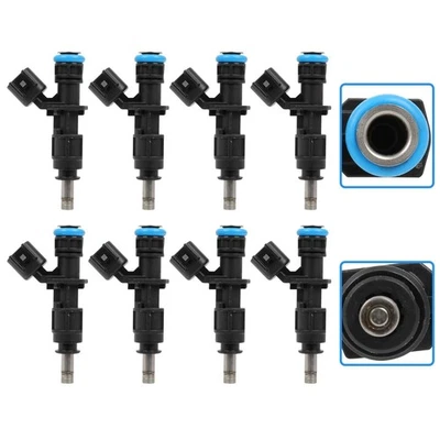 Set of 8 Fuel Injectors For 2019-2022 RAM 1500 2020-2022 JEEP GRAND CHEROKEE V8 - Image 1 of 4