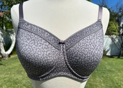 NUEVO CON ETIQUETAS-Amoena "Bliss" #44884 Sujetador quirúrgico con bolsillos sin costuras, copa moldeada, sin cables Foto 1 de 4