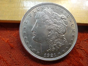 1921 United States Morgan Silver Dollar $1 Lot 10-2 - No Reserve - Picture 1 of 3