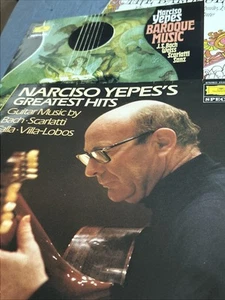 Narciso Yepes Grandes Virtuosos De La Musica LP Vinyl w/ Booklet - Picture 1 of 3