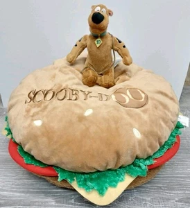 Hamburguesa con queso de peluche Scooby-Doo exclusiva de Universal Studios grande 15" excelente - Imagen 1 de 7