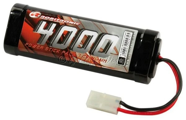 Racing Pack 7,2V 4000mAh 6 Zellen Ni-MH AkkuPack Tam.Stecker Robitronic - Bild 1 von 1