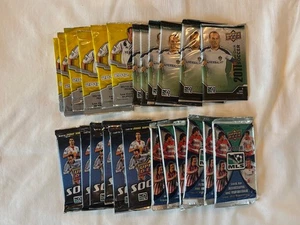 Lot of 24 2008, 2010, 2011, 2012 Upper Deck MLS Soccer Factory Sealed Packs - Picture 1 of 1