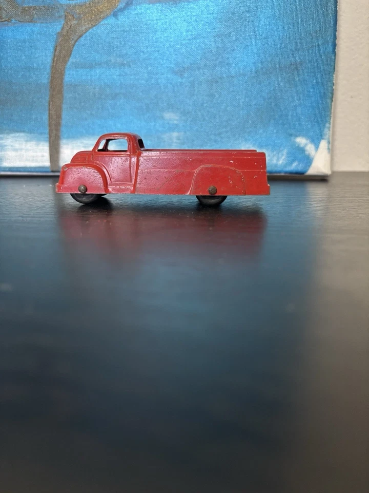 复古 tootsie 金属红色 1950 道奇卡车 — 第 1/3 张图片