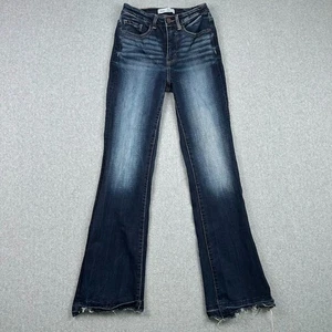 BKE Buckle Jeans Billie Slim Fit High Rise Boot Dark Damen 25x31,5 Blau Denim - Bild 1 von 8