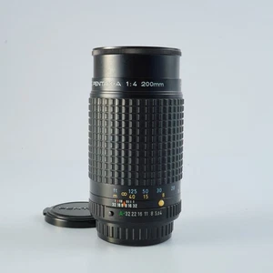 EXCELLENT SMC Pentax A 200mm F/4 For Pentax K Prime Lens - Picture 1 of 20