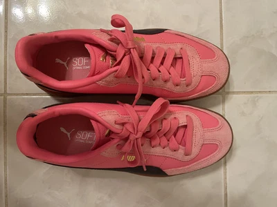 Pink Puma Club Era II Women's Size 7 Shoes Very Good Condition - Image 1 of 4