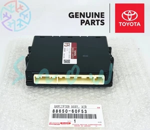 AMPLIFIER ASSY, AIR CONDITIONER, NO.1 GENUINE TOYOTA 88650-60F53 8865060F53 OEM - Foto 1 di 14
