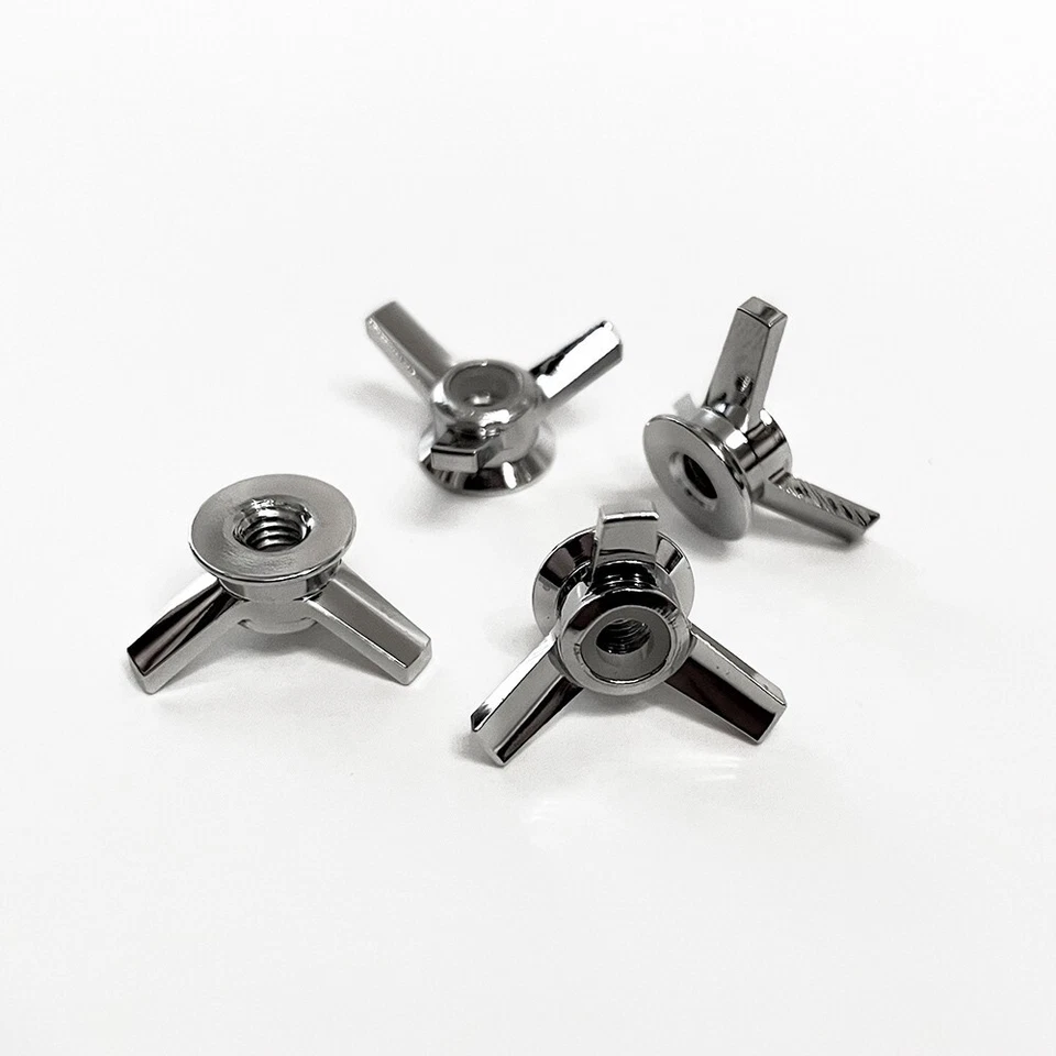 Knock Off 'Classic Style' Wheel Lock Nuts M4 size - Vintage RC Tamiya Kyosho - Image 1 of 4