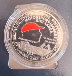 Silber 333/1000, Spiegelglanz, PP - Niki Lauda - Ehrenprägung - Motorsport 2019 - Bild 1 von 5
