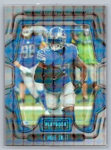 2022 Panini Playbook #56 D'Andre Swift Mosaic - Picture 1 of 2