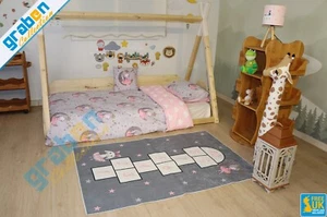 Carpet Rug Mat Digital Printed Decorative Kid's Bedroom 100x150cm Moon Fairy - Picture 1 of 7
