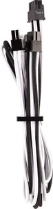 Corsair Premium Individually Sleeved PCIe (Single Connector) Cables Wht/Blk - Afbeelding 1 van 4