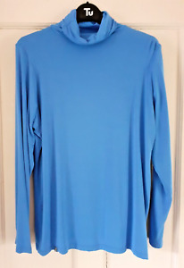 Ginger & Jardine Bamboo Roll Neck Long Sleeve Top. Size XL