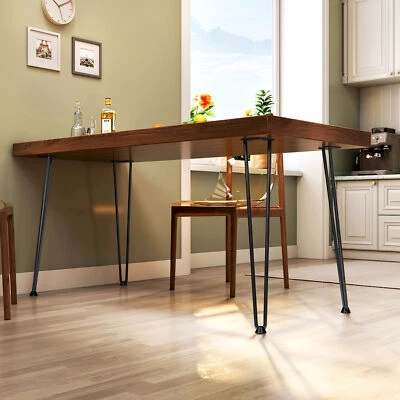 TC-HOMENY Patas de horquilla de metal de 30 pulgadas Hierro macizo Mesa de centro Banco Patas de escritorio Foto 1 de 4