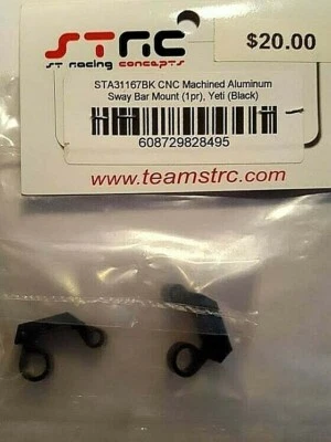 STA31167BK STRC CNC Machined Alum Sway Bar Mount for Yeti - Image 1 of 4