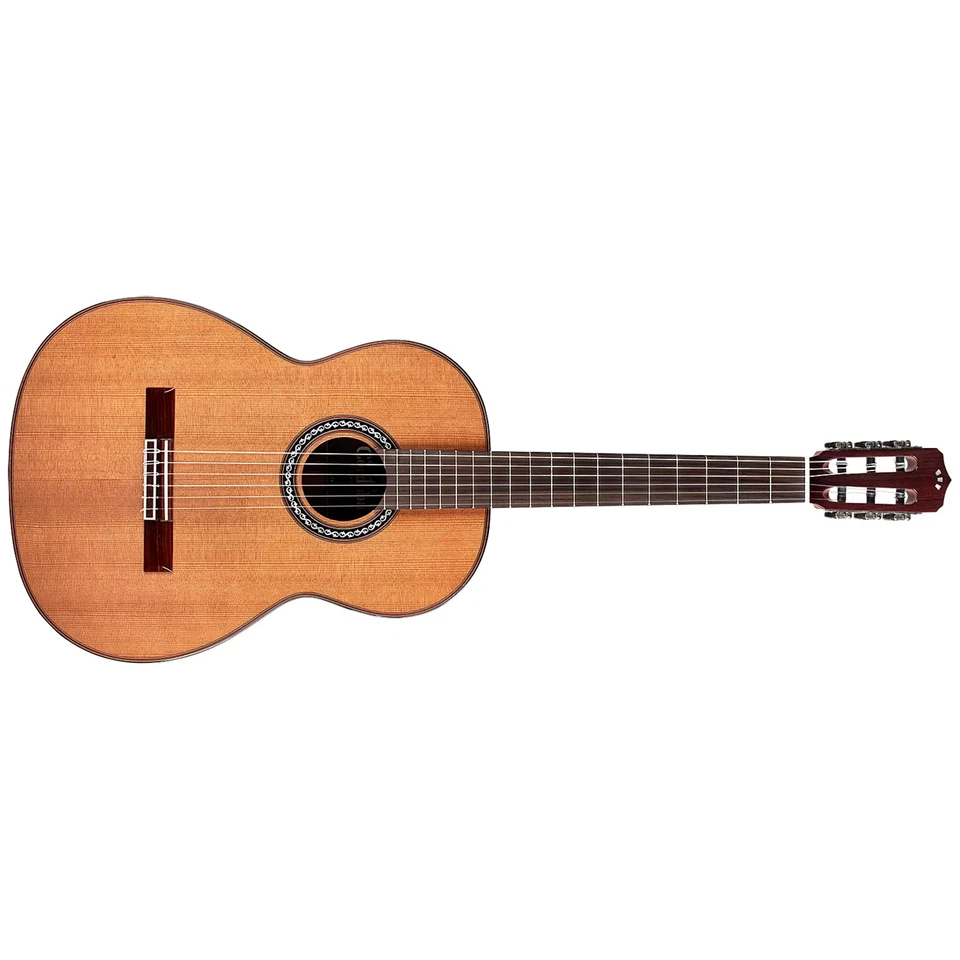Cordoba Luthier C9 Crossover Classical Nylon-String Acoustic Guitar, Red Cedar - Image 1 of 4