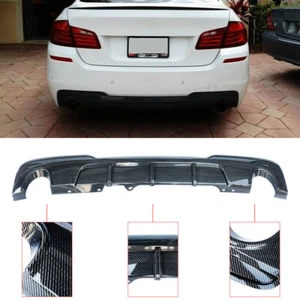 Heckdiffusor Sport-Performance für BMW 5er F10 F11 M-Paket Endrohr Carbon Style - Bild 1 von 9