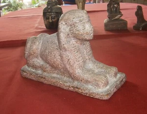 Sphinx - Ägypten - Marmor oder Stein oder ähnliches Material . ca20x14cm ca 2 - Bild 1 von 10