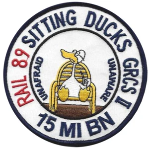 15th Military Intelligence Battalion Patch - Sitting Ducks - Bild 1 von 6