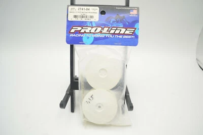 Pro-line Velocity 2.2" 4WD Hex Front White Wheels (2) for B44.1 PL2741-04 NEW - Image 1 of 2