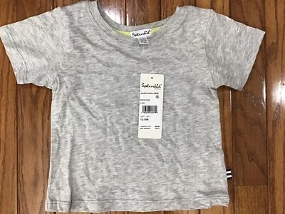 NWT Splendid Nordstrom Rack Boy TShirt, Size 12-18M, Gray (Cotton Modal G11-25) - Image 1 of 4