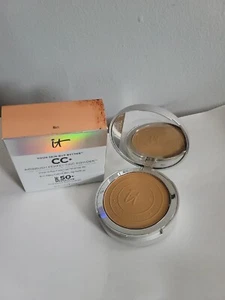 IT Cosmetics CC+ Airbrush Perfecting Powder, RICH - 0.33 oz SPF 50+ New in Box - Picture 1 of 3